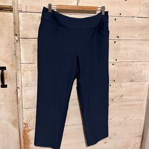 Adidas golf pull on ankle pants